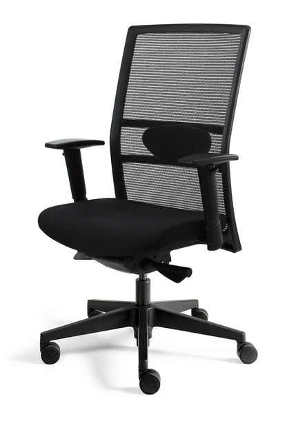 Bureaustoel 757 CS | Ergonomisch | Zwart