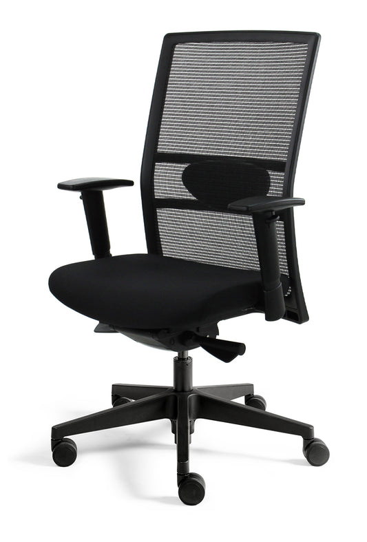 Bureaustoel 757 CS | Ergonomisch | Zwart