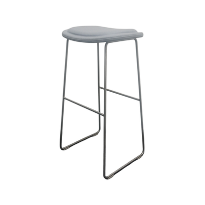 Cappellini Hi Pad Stool | Barkruk | Lichtgrijs | ZH 79 cm