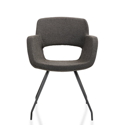 Vergaderstoel WPD 614 | Bouclé Stof | Leverbaar In Diverse Kleuren