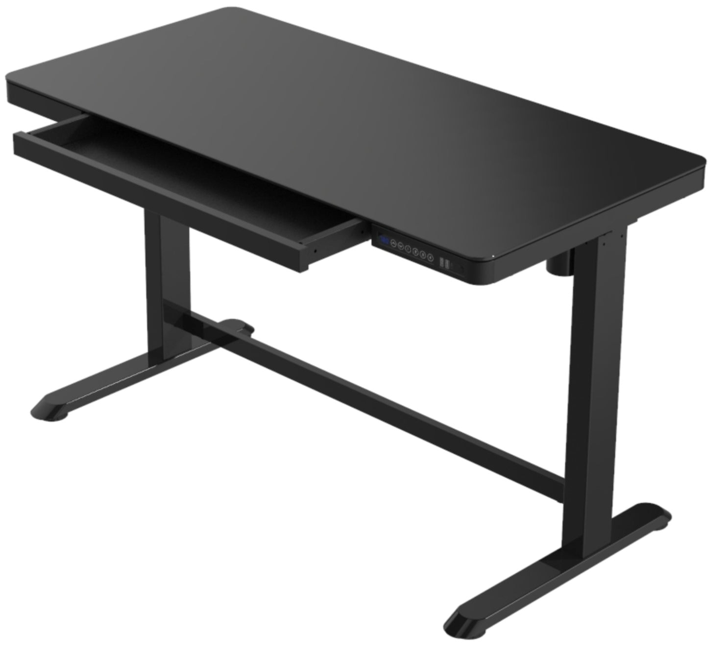 Zit-sta Bureau ES Line  | Elektrisch | 120 x 60 cm | 72 - 121 cm Hoogte | Diverse Kleuren