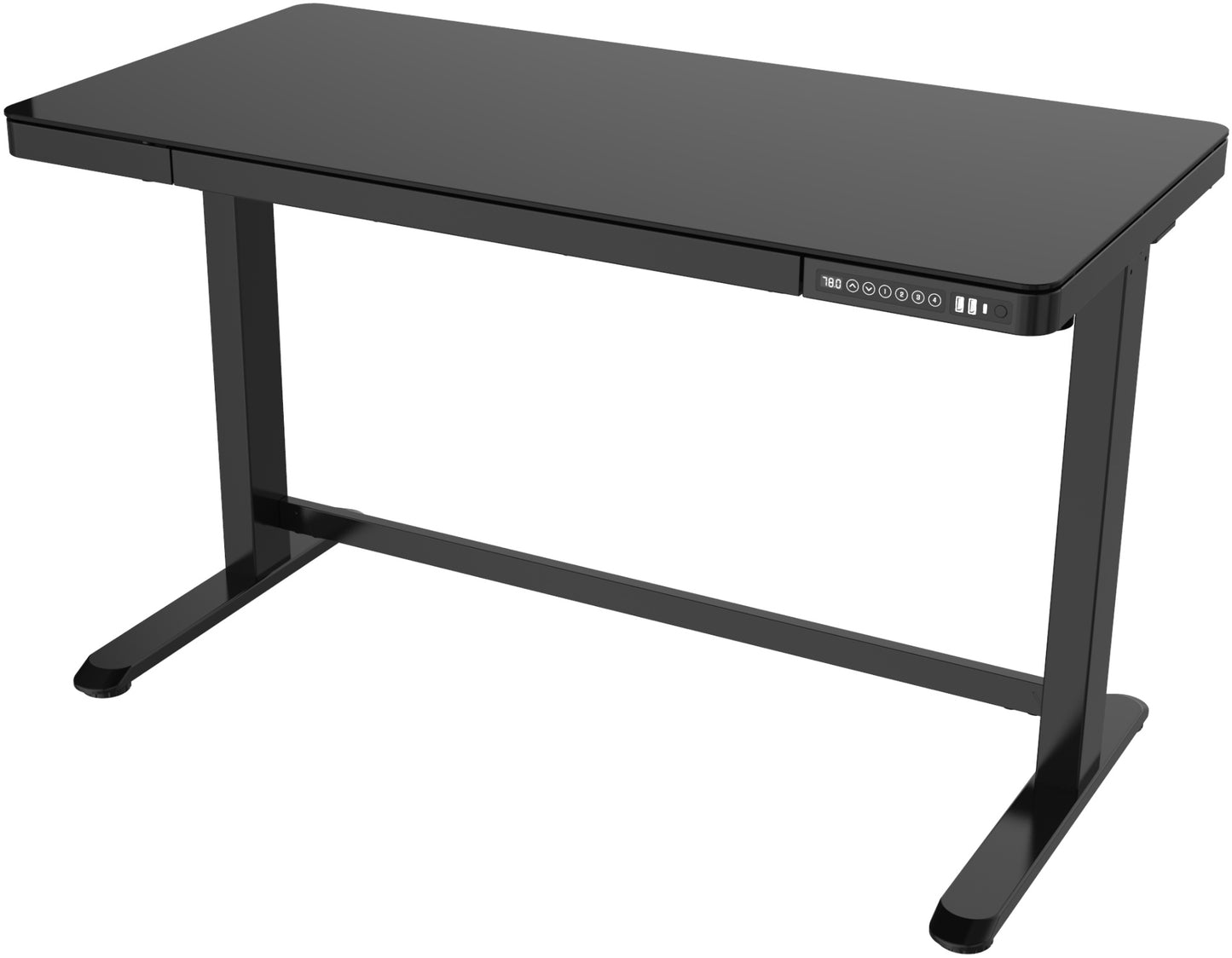 Zit-sta Bureau ES Line  | Elektrisch | 120 x 60 cm | 72 - 121 cm Hoogte | Diverse Kleuren