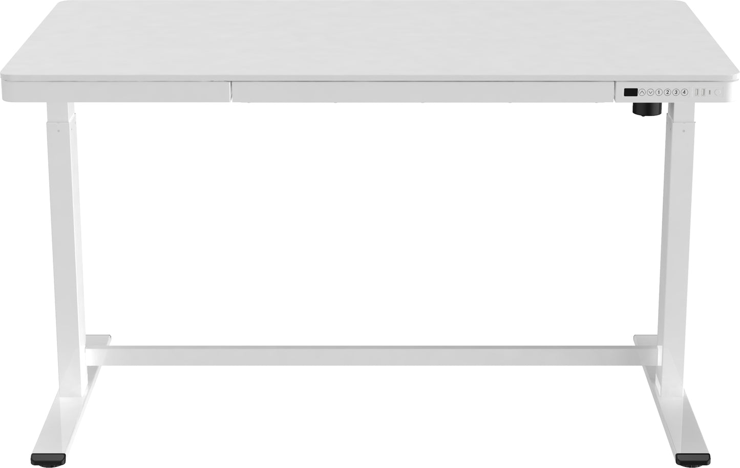 Zit-sta Bureau ES Line  | Elektrisch | 140 x 70 cm | 73 - 122 cm Hoogte | Diverse Kleuren