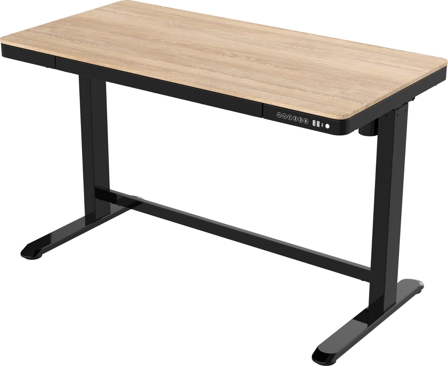 Zit-sta Bureau ES Line  | Elektrisch | 120 x 60 cm | 72 - 121 cm Hoogte | Diverse Kleuren