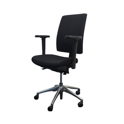 Bureaustoelen 707 CS | NPR - 1813 | Zwart gestoffeerd