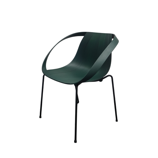 Moroso Impossible Wood tuinstoel | Armstoel | Forest Green