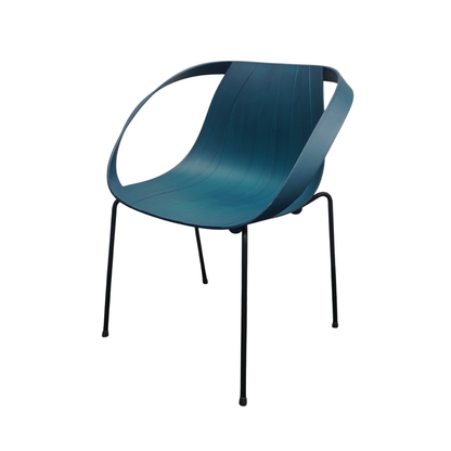 Moroso Impossible Wood tuinstoel | Armstoel | Ocean Blue