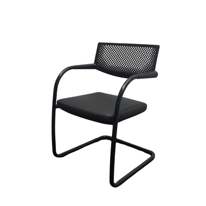 Vitra Visavis Vergaderstoel | Design Conferentiestoel | Leer
