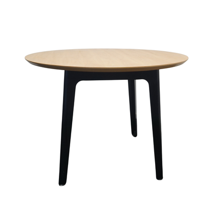 Vergadertafel Ø 100 | Eetkamertafel | Hout | Zwart