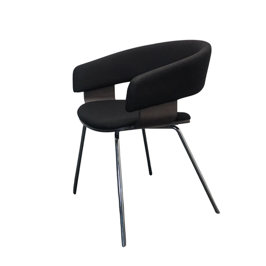 Allermuir A580 Mollie Design Stoel | Zwart / Zwart