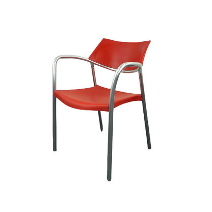 Amat Splash Stoel | Kantinestoel | Vergaderstoel | Rood
