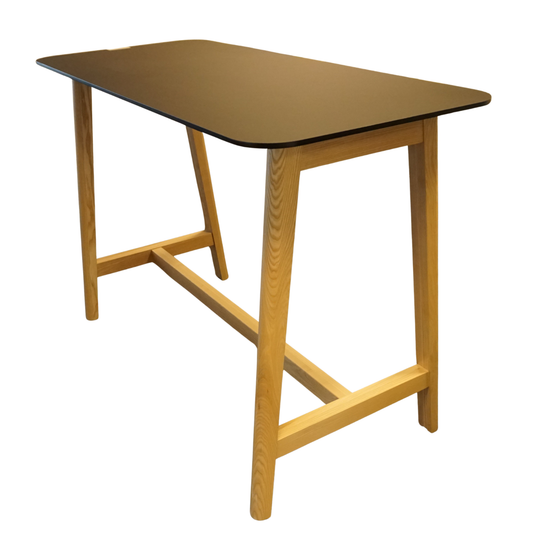 Nova Wood Bartafel | 160 x 70 x 105 cm | Zwart