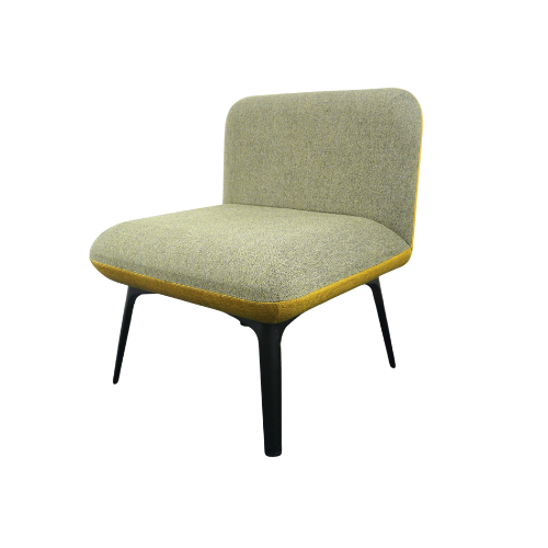 Boss Myriad Design Fauteuil | Geel Gemêleerd