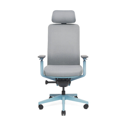 Bureaustoel WPD Cara Hoofdsteun | Blauw | EN1335
