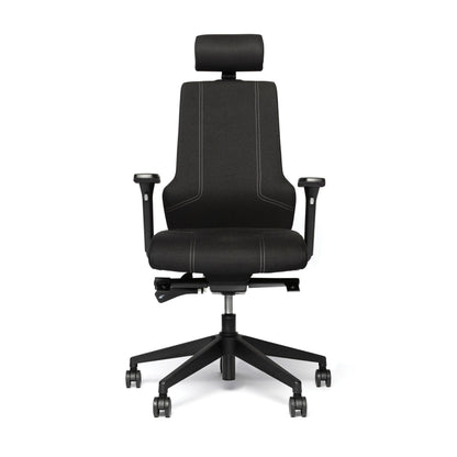 Bureaustoel WPD Comfy Air Hoofdsteun | Zwart | EN1335