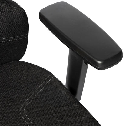 Bureaustoel WPD Comfy Air Hoofdsteun | Zwart | EN1335