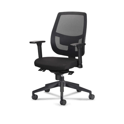 Bureaustoel WPD Glide Mesh | Zwart | EN1335