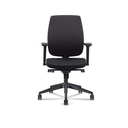 Bureaustoel WPD Glide Stof | Zwart | EN1335