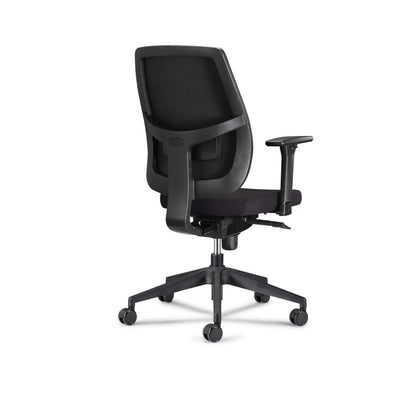 Bureaustoel WPD Glide Stof | Zwart | EN1335