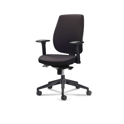 Bureaustoel WPD Glide Stof | Zwart | EN1335