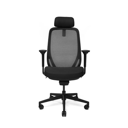 Bureaustoel WPD Glory Hoofdsteun | Zwart | EN1335
