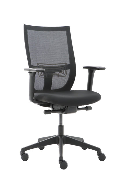 Curve Bureaustoel | Ergonomisch | Zwart