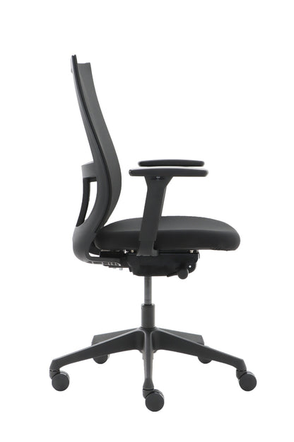 Curve Bureaustoel | Ergonomisch | Zwart