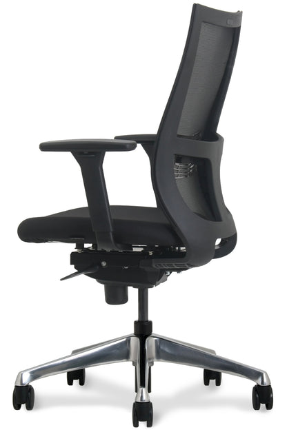 Curve Bureaustoel | Ergonomisch | Zwart