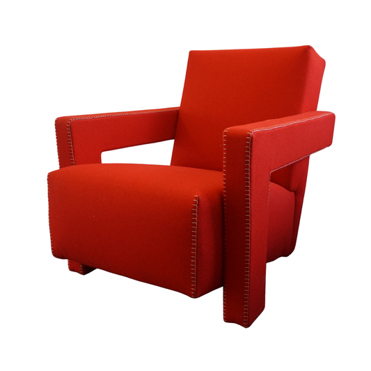 Cassina 637 Utrecht Design Fauteuil | Rood