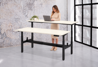 Zit-Sta Duo Bureau Elektrisch WPD | 140x80 cm