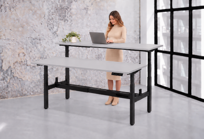 Zit-Sta Duo Bureau Elektrisch WPD | 140x80 cm