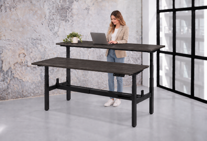Zit-Sta Duo Bureau Elektrisch WPD | 140x80 cm