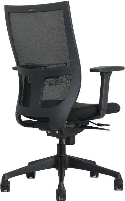 Curve bureaustoel | netrug | NEN EN1335