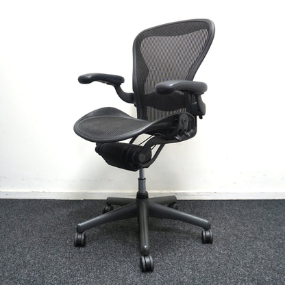 Herman Miller Aeron type B Bureaustoel | Ergonomisch | Antraciet