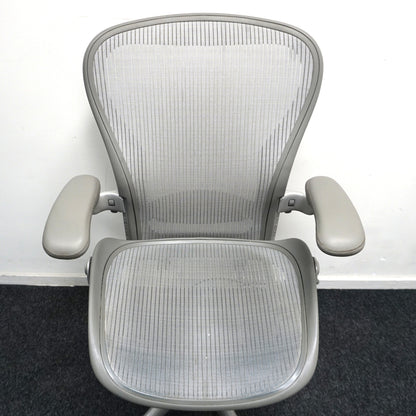 Herman Miller Aeron type C Bureaustoel | Ergonomisch | Titanium