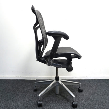Herman Miller Mirra 2 Bureaustoel | Antraciet / Chroom