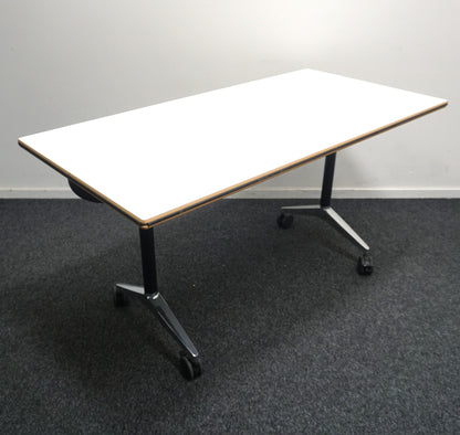 Wilkhahn Timetable Klaptafel | Verrijdbaar | 140 x 70 cm