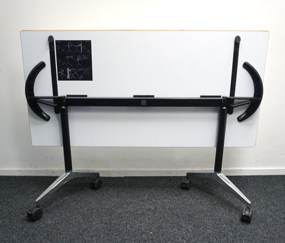 Wilkhahn Timetable Klaptafel | Verrijdbaar | 140 x 70 cm
