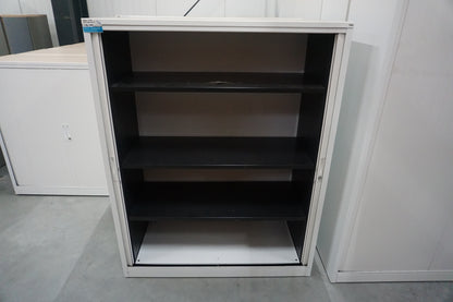 TDS Roldeurkast | Archiefkast | 153 x 120 x 46,5 cm | Wit