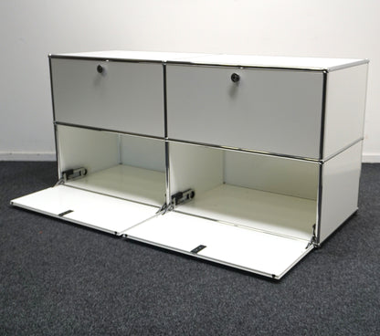 USM Haller Design Kast | Wit | Dressoir | 75 x 152 x 52 cm