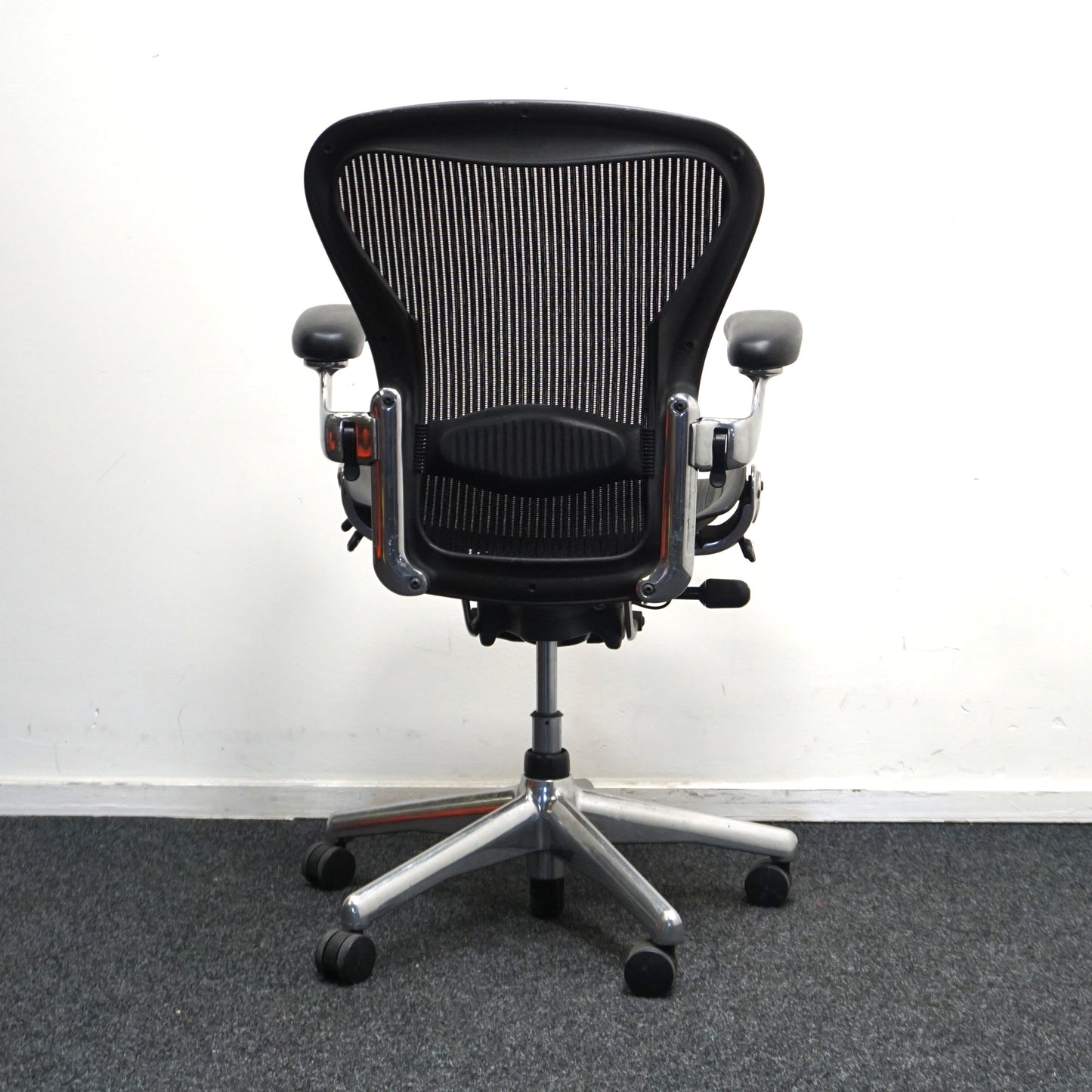 Herman Miller Aeron type B Bureaustoel | Ergonomisch | Antraciet / Chroom