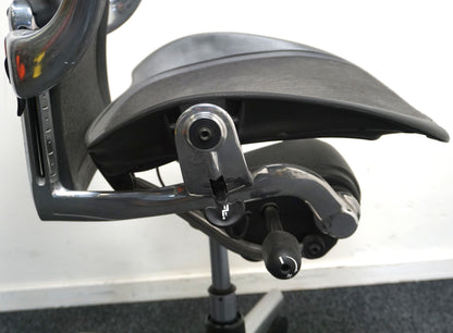 Herman Miller Aeron type B Bureaustoel | Ergonomisch | Antraciet / Chroom