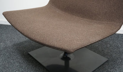 Arper Catifa 80 Design Fauteuil | Bruin