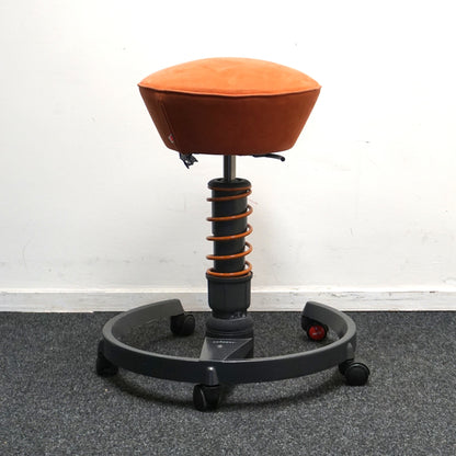 Aeris Swopper Classic Design Kruk | Balans Kruk | Verrijdbaar | Oranje