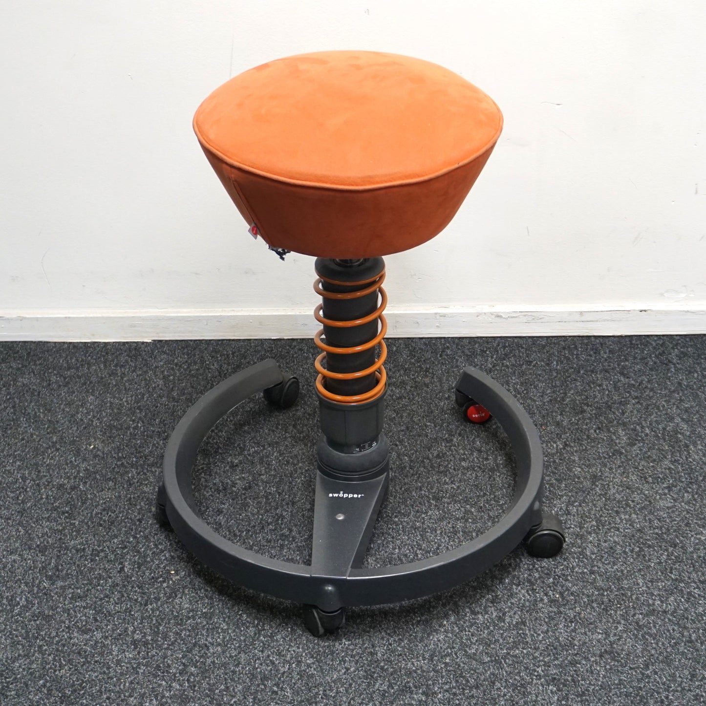 Aeris Swopper Classic Design Kruk | Balans Kruk | Verrijdbaar | Zithoogte 60 cm