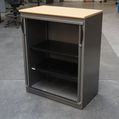Steelcase Roldeurkast | Archiefkast | 101 x 80 x 45 cm | Grijs