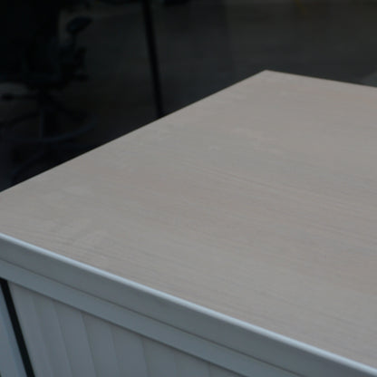 TDS Roldeurkast | Archiefkast | 153 x 120 x 46,5 cm | Wit
