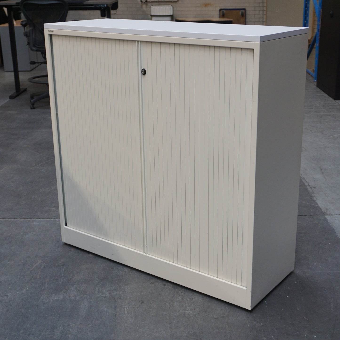 Ahrend Roldeurkast | Archiefkast | 120 x 120 x 45 cm | Creme Wit