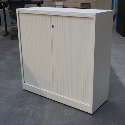 Ahrend Roldeurkast | Archiefkast | 120 x 120 x 45 cm | Creme Wit