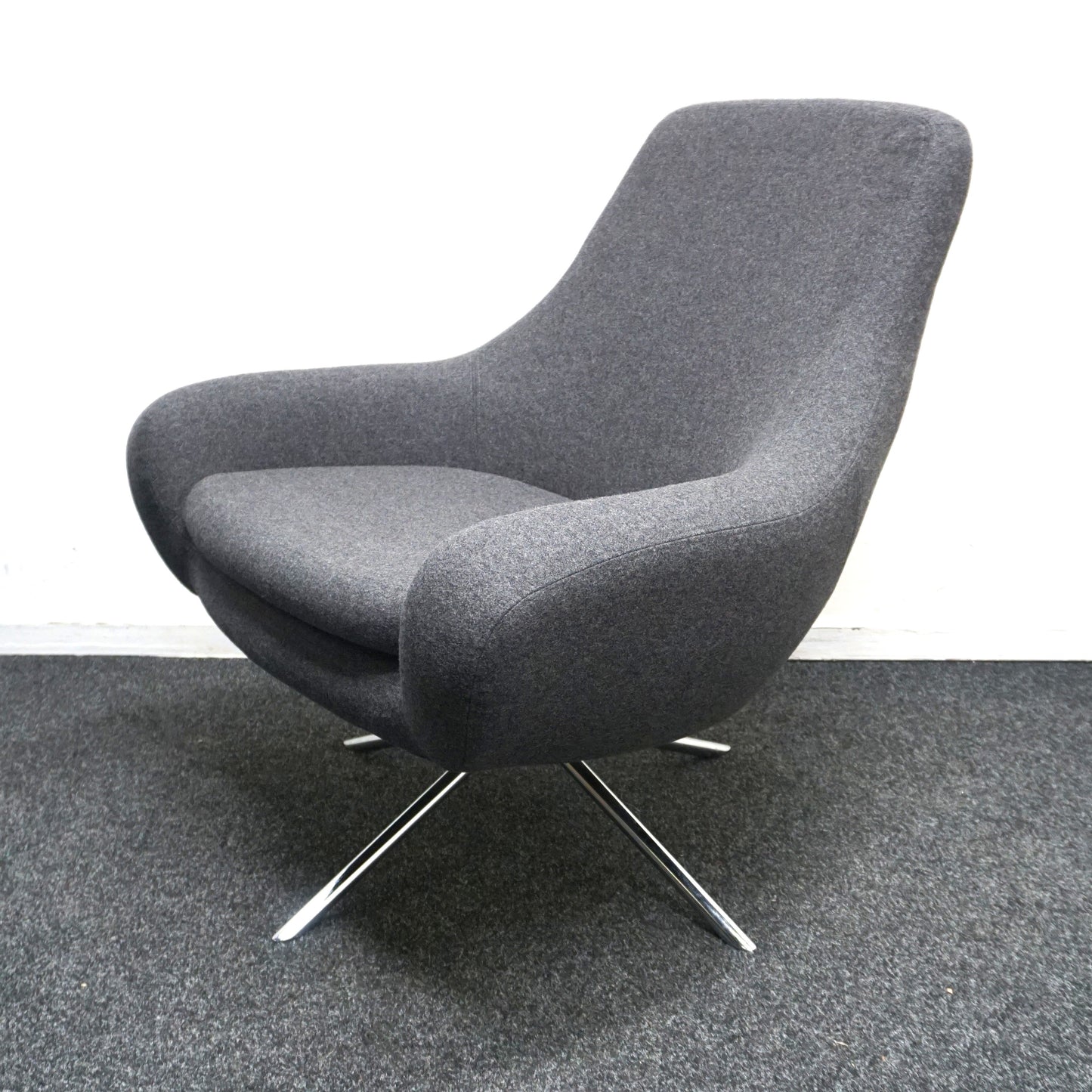Softline Noomi Design Fauteuil | Donkergrijs